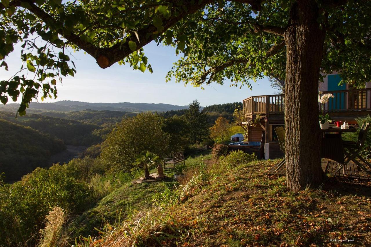 Hôtel La ferme Saint Jean - Les yourtes Extérieur photo